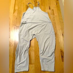 Free People Movement FP Hot Shot Jumpsuit in Light Beige Size M